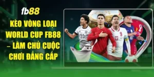 Kèo Vòng Loại World Cup FB88 – Làm Chủ Cuộc Chơi Đẳng Cấp