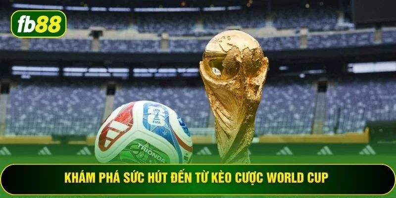 Khám phá sức hút đến từ kèo cược world cup 